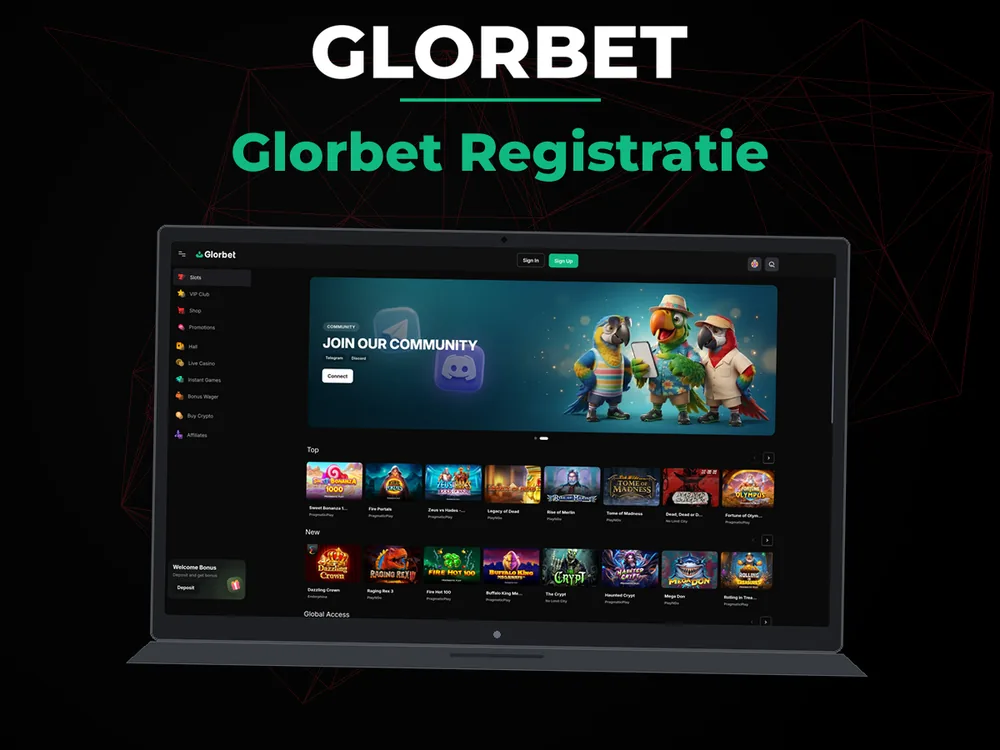 Glorbet - Glorbet Registratie