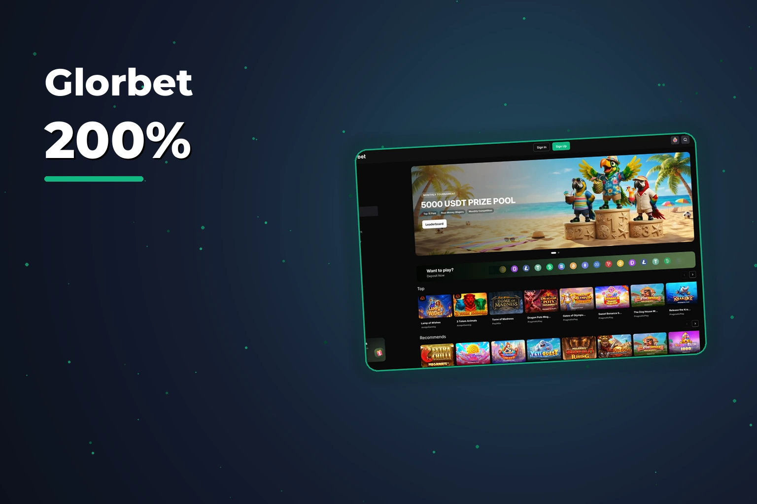 Glorbet België Officieel Online Casino Crypto en Sportweddenschappen