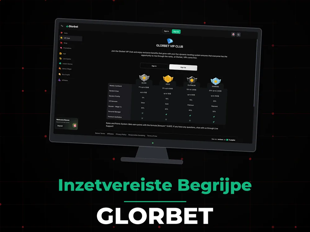 Glorbet - Inzetvereiste Begrijpe