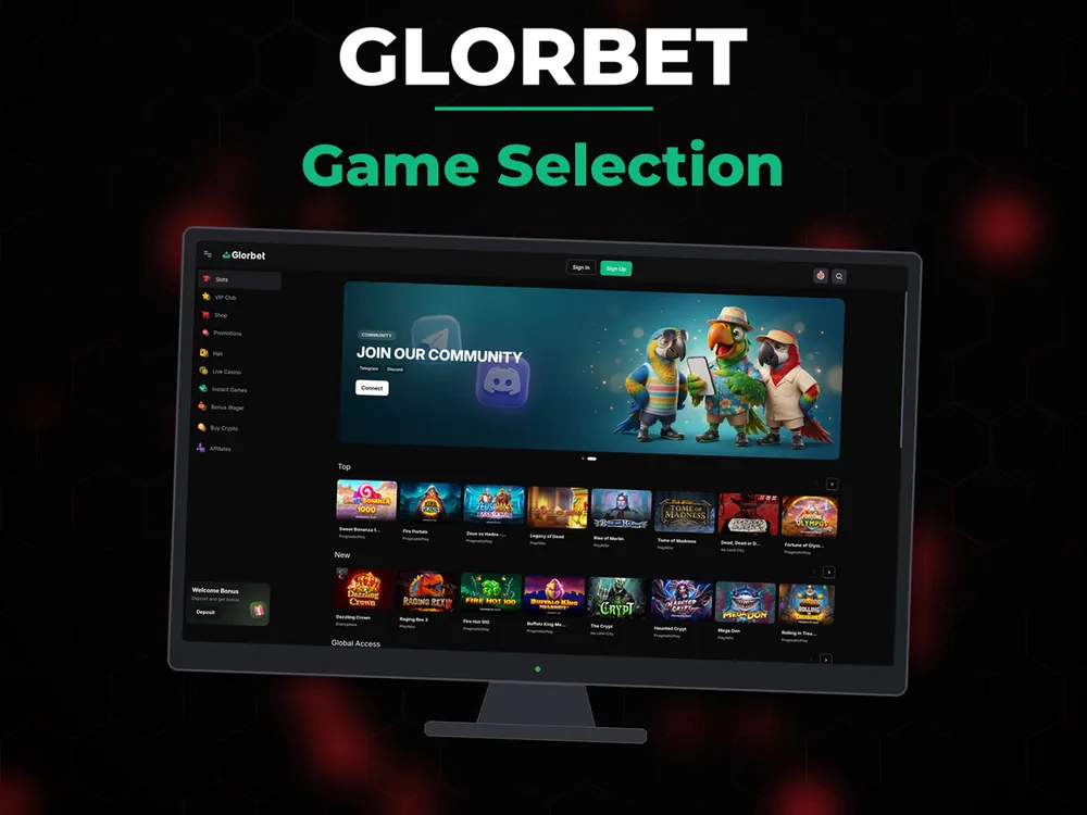 Glorbet - Game Selection